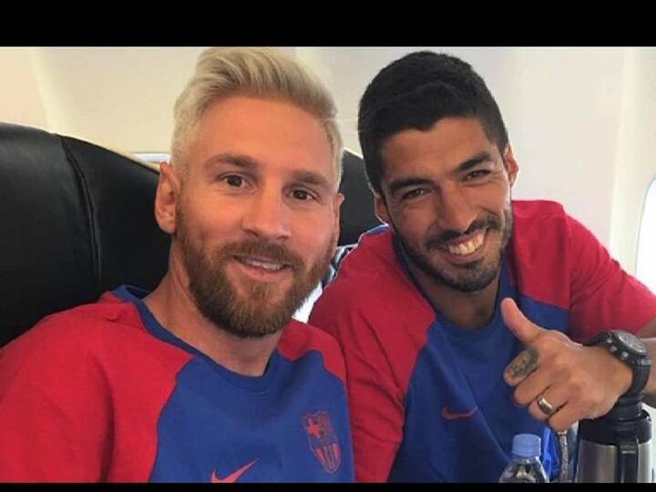 তবে চুলের রংয়ের পরিবর্তনের পর মাঠে পুরনো মেজাজেই দেখা যাচ্ছে মেসিকে। 