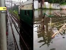 বৃষ্টিতে বেহাল রাজ্যের বিভিন্ন জেলা, রেল লাইনে জল থাকায় ব্যাহত হাওড়া শাখায় ট্রেন চলাচল