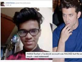 Hrithik Roshans Facebook Account Was Hacked হৃত্বিকের ফেসবুক অ্যাকাউন্ট হ্যাকড, হ্যাকার পরিবর্তন করল প্রোফাইল ছবিও