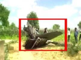 Mig 21 Trainer Aircraft Crashes In Rajasthan Pilots Safe রাজস্থানে ভেঙে পড়ল মিগ, পাইলট নিরাপদে