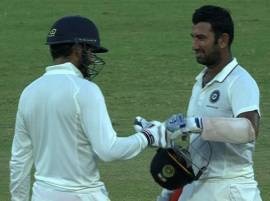 Duleep Trophy 2016 India Blue Ride On Cheteshwar Pujaras Double Century To Pile Up Mountain Of Runs পূজারার দ্বিশতরানে ভর করে রানের পাহাড়ে ইন্ডিয়া ব্লু