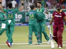 Pakistan Survive West Indies Late Charge For 16 Run Victory ওয়েস্ট ইন্ডিজের বিরুদ্ধে টি-২০ সিরিজ জয় পাকিস্তানের