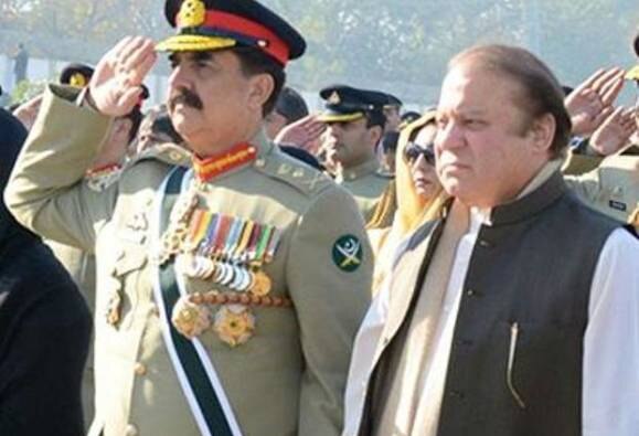 All Is Not Well Between Pakistan Military Nawaz Sharif পাক প্রধানমন্ত্রীর সঙ্গে সেনাপ্রধানের সম্পর্কের অবনতি!