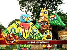 পাড়ায় পাড়ায় কেমন চলছে পুজো-প্রস্তুতি, দেখে নিন এক নজরে 