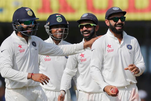 Ind V Nz 3rd Test Day 4 New Zealand 381 At Tea চা পানের বিরতিতে নিউজিল্যান্ড ৩৮/১