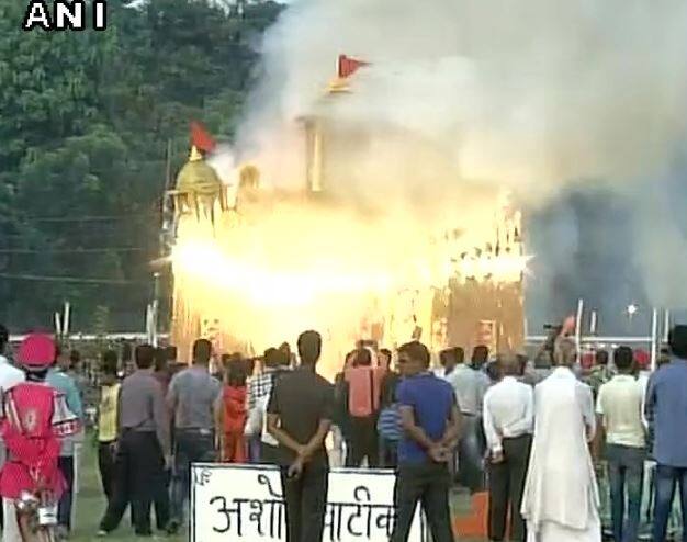 বিহারের সর্বত্র দশেরায় একই ছবি দেখা যায়