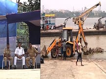 বিসর্জন ঘিরে ঘাটে জোর নিরাপত্তা, শোভাযাত্রার প্রস্তুতি রেড রোডে