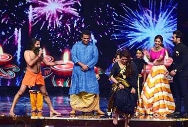 এই অনুষ্ঠানের একটি বিশেষ মুহূর্ত। ছবি সৌজন্যে সঙ্কেত শিন্ডে/সোলারিস ইমেজেস