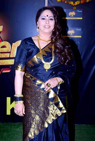 কোরিওগ্রাফার গীতা কপূরও এই অনুষ্ঠানে হাজির ছিলেন। ছবি সৌজন্যে সঙ্কেত শিন্ডে/সোলারিস ইমেজেস