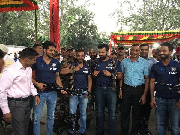 বোর্ড সভাপতি কিছুদিন আগেই টেরিটোরিয়াল আর্মির সদস্য হয়েছেন। তাঁর উদ্যোগেই সেনা শিবিরে যান ক্রিকেটাররা