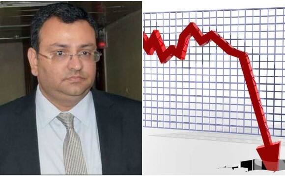 Tata Stocks Plunge On Concerns Over Mistry Letter সাইরাসের ‘পত্রাঘাতে’ পতন টাটার শেয়ারে