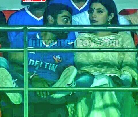 গোয়ায় আইএসএল ম্যাচ দেখতে একসঙ্গে হাজির বিরাট-অনুষ্কা