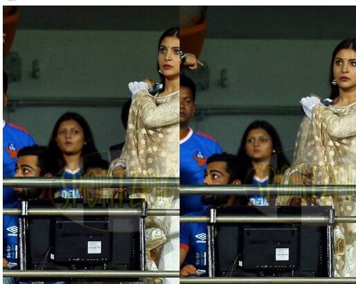 গোয়ায় আইএসএল ম্যাচ দেখতে একসঙ্গে হাজির বিরাট-অনুষ্কা, সমস্ত ছবি সৌজন্যে ইন্সটাগ্রাম