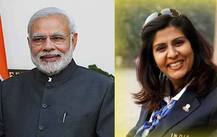 প্যারা অলিম্পিক্সে পদকজয়ী দীপা মালিকের হাতে ৪ কোটি টাকার চেক তুলে দিলেন মোদী