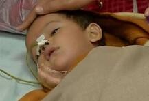 পাক হামলা: মৃত্যুর সঙ্গে লড়ছে ১৪ মাসের শিশু