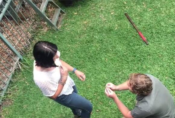 Zookeeper Proposes To His Girlfriend With 15 Ft Long Crocodile অভিনব প্রেমের প্রস্তাব, কুমিরকে সাক্ষী রেখে প্রেম নিবেদন চিড়িয়াখানা কর্মীর