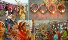 দেখুন, উত্তরপ্রদেশজুড়ে পালিত হচ্ছে ছটপুজো