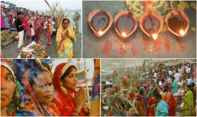 বারাণসী, এলাহাবাদ সহ গোটা উত্তরপ্রদেশে মহাসমারোহে সূর্যের উপাসনা করা হচ্ছে