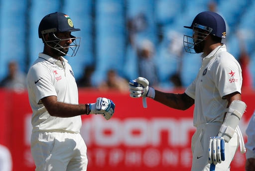 Pujara Vijay Help India Give Strong Reply To England পূজারা, বিজয়ের শতরান, বড় রানের পথে ভারতও