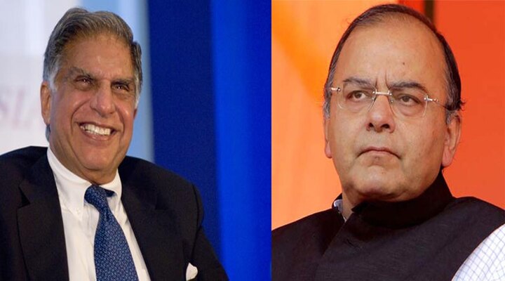 Ratan Tata Meets Jaitley As Boardroom Battle Rages With Mistry টাটা-যুদ্ধ: জেটলির সঙ্গে দেখা করলেন রতন টাটা