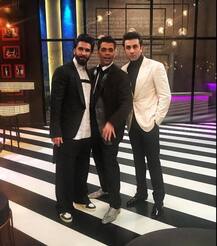 দীপিকার প্রাক্তন এবং বর্তমান প্রেমিক দুই রণবীর একসঙ্গে হাজির কফি উইথ কর্ণ-এ