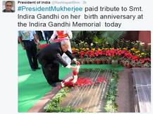 ছবিতে দেখুন: ইন্দিরা গাঁধীর জন্মদিনে শ্রদ্ধার্ঘ্য রাষ্ট্রপতি, প্রধানমন্ত্রী, মমতা, সনিয়ার