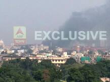 এসএসকেএম হাসপাতালে ভয়াবহ আগুন