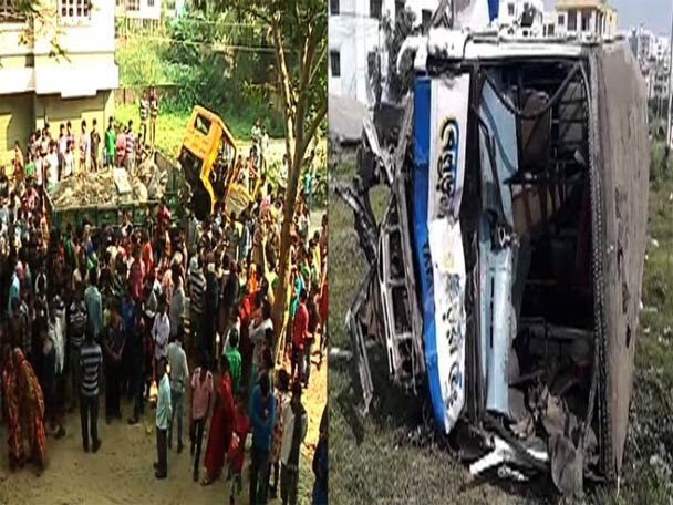 Two Accidents In The City One School Boy Died A Bus Conductor Died In Another Accident শহরে জোড়া পথ দুর্ঘটনা, ডাম্পারের চাকায় পিষ্ট স্কুলছাত্র, বাইপাসে বাস উল্টে কন্ডাক্টরের মৃত্যু, আহত যাত্রী