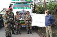 তরজার মধ্যেই রাজ্যে নিজেদের কাজ চালাল সেনা