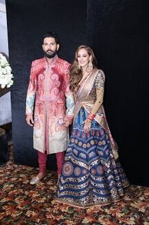 দেখুন, দিল্লিতে যুবরাজ-হ্যাজেলের রিসেপশনের ছবি