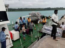 ছবিতে দেখুন: আন্দামানে আটক পর্যটকদের উদ্ধারের কিছু ঝলক...