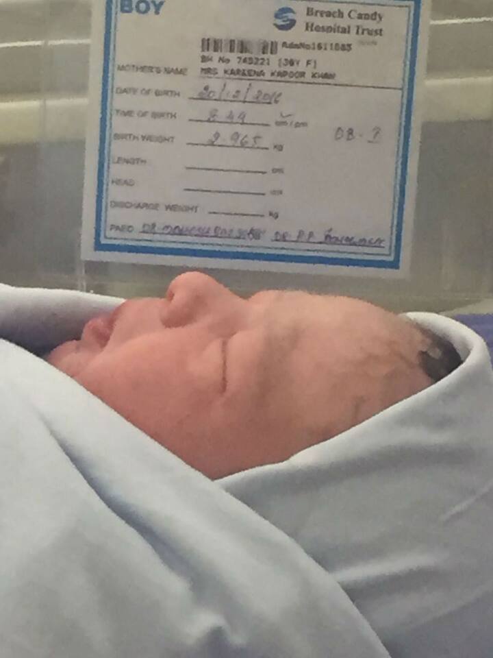 ছোট্ট তৈমুর। 