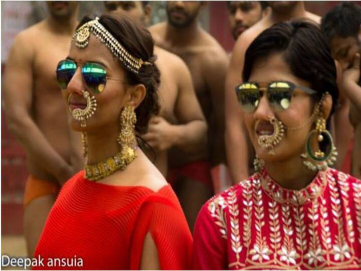 গীতা ও ববিতা ফোগত। (ছবি: দীপক আনসুইয়া)