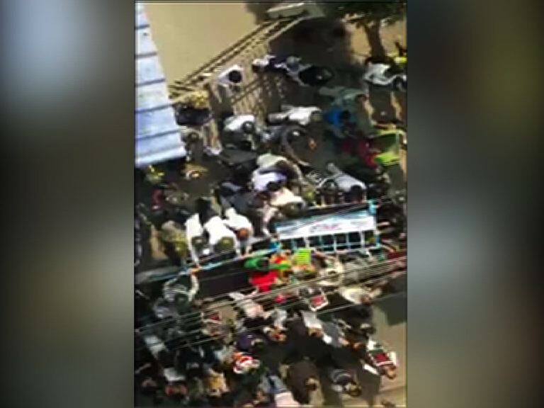 Tmc Shows Agitation Outside Babul Supriyos Residence সুদীপের গ্রেফতারির প্রতিবাদে বাবুল সুপ্রিয়র বাড়ির বাইরে তৃণমূলের বিক্ষোভ, বাড়ানো হল নিরাপত্তা