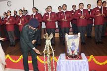 মিলিটারি নার্সিং ক্যাডেটদের দ্বীপ প্রজ্জ্বোলন অনুষ্ঠান