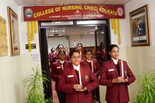 মিলিটারি নার্সিং ক্যাডেটদের দ্বীপ প্রজ্জ্বোলন অনুষ্ঠান