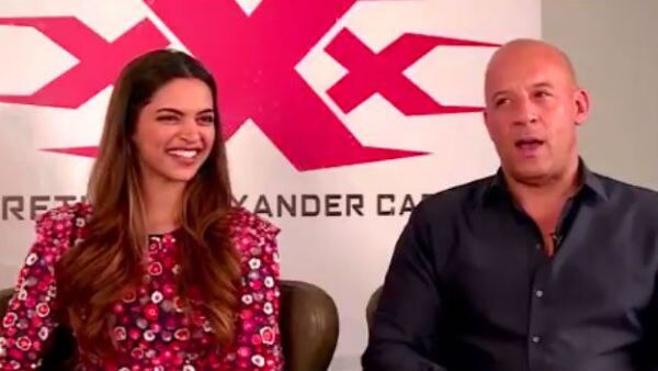 Watch Video Vin Diesel Says Ranveer Is Deepikas Boyfriend She Giggles ভিন ডিজেল বললেন, রণবীর দীপিকার বয়ফ্রেন্ড; নায়িকার একগাল হাসি