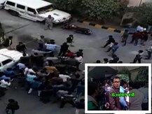 তৃণমূল ছাত্র পরিষদের ‘গোষ্ঠীদ্বন্দ্বে’ উত্তপ্ত কলকাতা বিশ্ববিদ্যালয়, ছবি তুলতে গিয়ে আক্রান্ত এবিপি আনন্দ