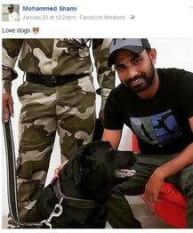 সারমেয়র সঙ্গে ছবি দিয়ে ফের নেটিজেনদের নিশানায় মহম্মদ শামি, ইসলাম-বিরোধী বলে তোপ