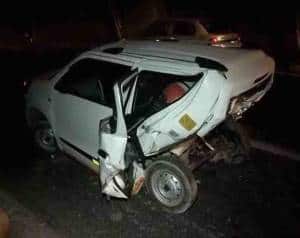 প্রাথমিক তদন্তে পুলিশের অনুমান, প্রচণ্ড গতিতে গাড়ি চালানোর জন্যই এই দুর্ঘটনা