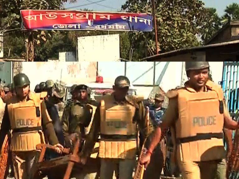 থানায় হামলার ঘটনায় এবার গ্রেফতার সিপিএম নেতা, আজও থমথমে আউশগ্রাম Attack On Aushgram Police Station After Tmc Leader Now Cpm Leader Arrested থানায় হামলার ঘটনায় এবার গ্রেফতার সিপিএম নেতা, আজও থমথমে আউশগ্রাম