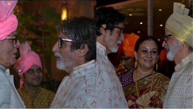 বিখ্যাত চলচ্চিত্র পরিচালক রাকেশ শর্মার মেয়ের বিয়েতে হাজির হয়েছিলেন অমিতাভ বচ্চন