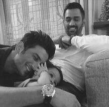 ধোনি কন্যা জিভার দু বছর, শুভেচ্ছা জানালেন অন-স্ক্রিন বাবা