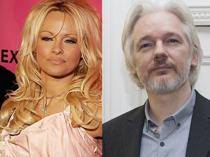 Pamela Anderson Dating Julian Assange Visited Him Five Times In Four Months জুলিয়ান অ্যাসেঞ্জ-এর সঙ্গে ডেট করছেন পামেলা অ্যান্ডারসন, চার মাসে পাঁচবার দেখাও হয়েছে!