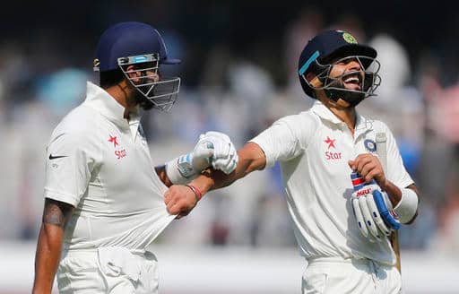 Pujara Falls But Vijay Stands Tall বিজয়ের সেঞ্চুরি, বড় রানের পথে ভারত