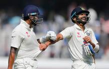 বিজয়ের সেঞ্চুরি, বড় রানের পথে ভারত