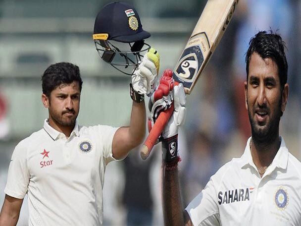 Mixed Bag Record For Pujara Bad Luck For Karun পাঁচ দশকের পুরনো রেকর্ড ভাঙলেন পূজারা, ত্রিশতরানের পরেই  বাদ পড়া চতুর্থ ক্রিকেটার নায়ার