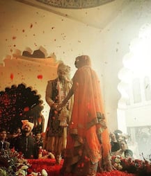 রুক্ষ্মিণী সহায়ের সঙ্গে সাতপাকে বাঁধা পড়লেন নীল নিতিন মুকেশ, প্রকাশ পেল সেই ছবি