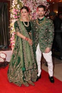 নীল নিতিন মুকেশ ও রূক্ষ্মিণী সহায়ের রিসেপশনে বলিউডের চাঁদের হাট