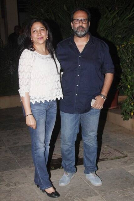 পরিচালক আনন্দ এল. রাই ও তাঁর স্ত্রী।